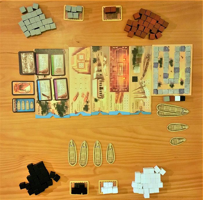 Imhotep four player setup