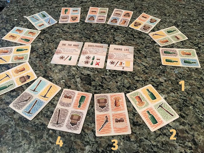 Selecting cards