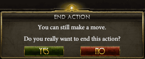 A helpful touch within the app