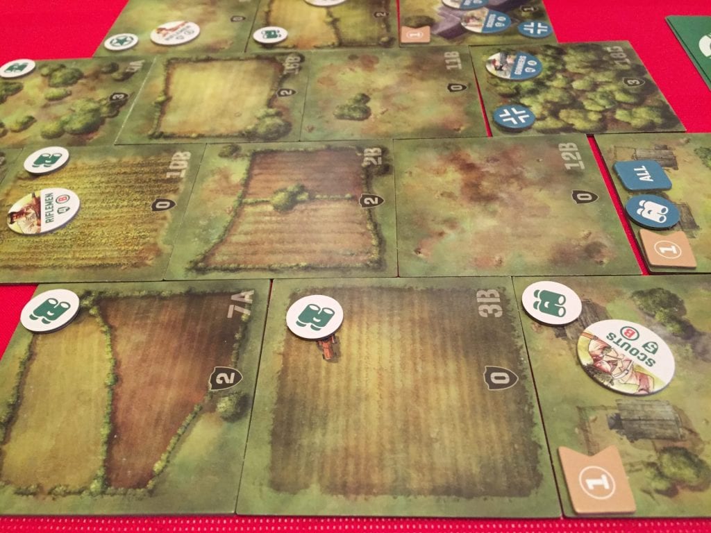 Undaunted Normandy Map Set Up