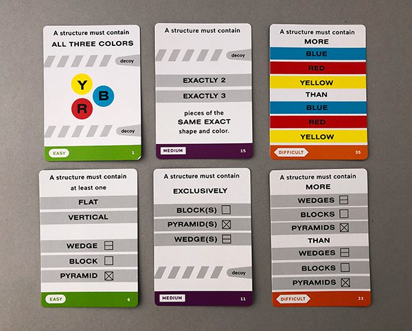 Easy, Medium, and Hard Rules.