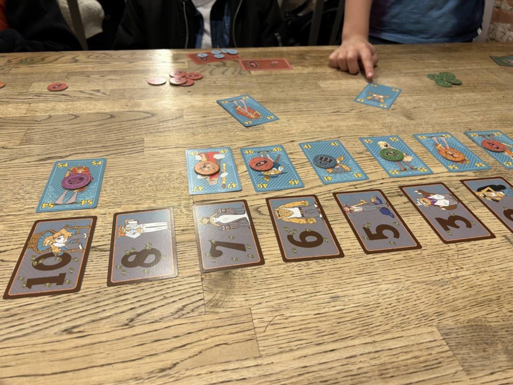 A Pumafiosi game towards the end.