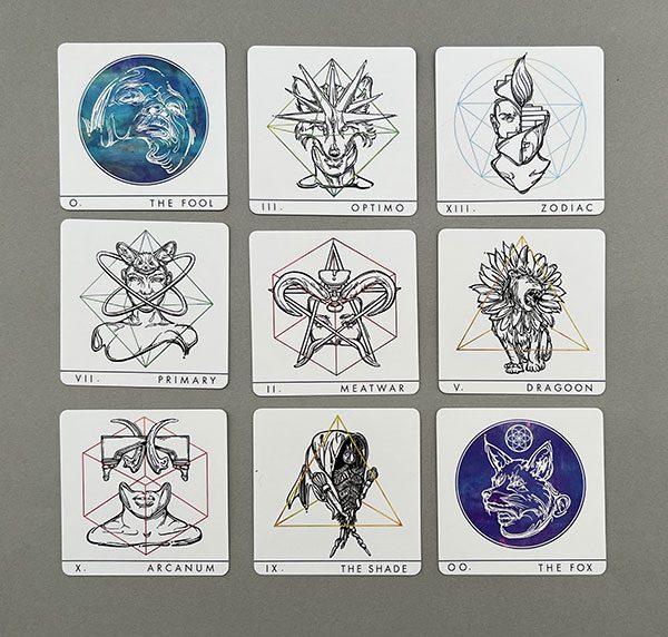 Nine of the Hymns in Mercinarium.