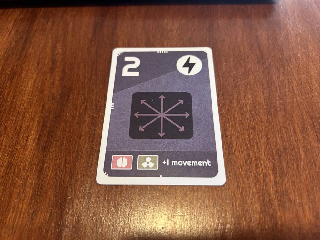 A movement card.
