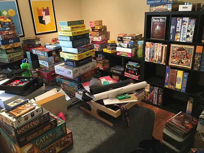Organizing my games