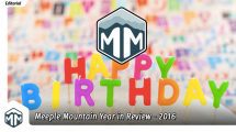 Meeple Mountain is One Year Old!