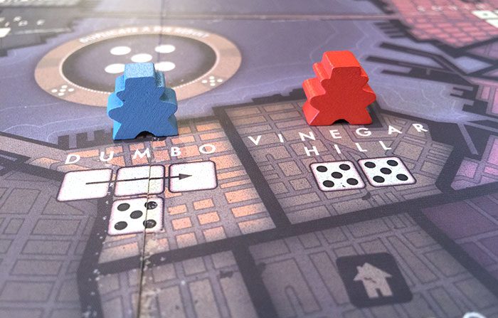 Placing dice