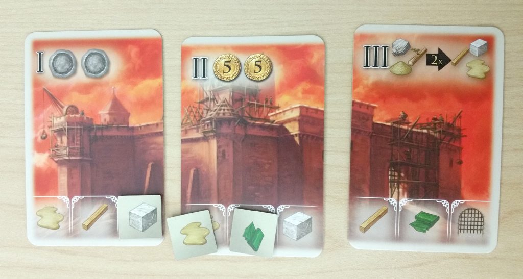 The Pillars of the Earth: Builders Duel construction