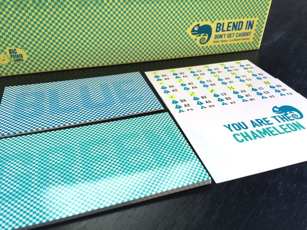 The Chameleon code cards