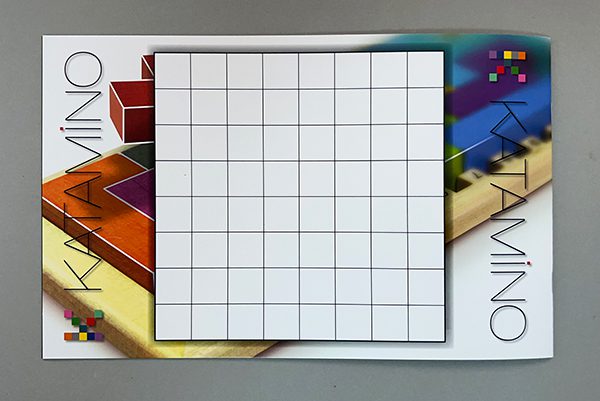 Katamino rule book’s board for Golomb's Game