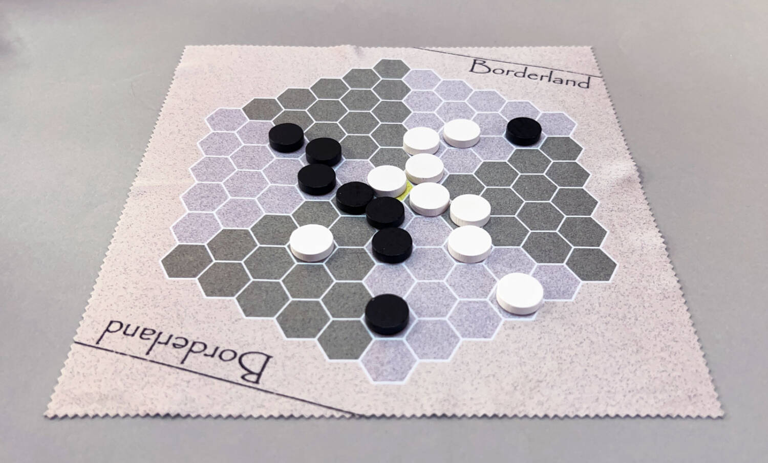 The midpoint of a sample game.