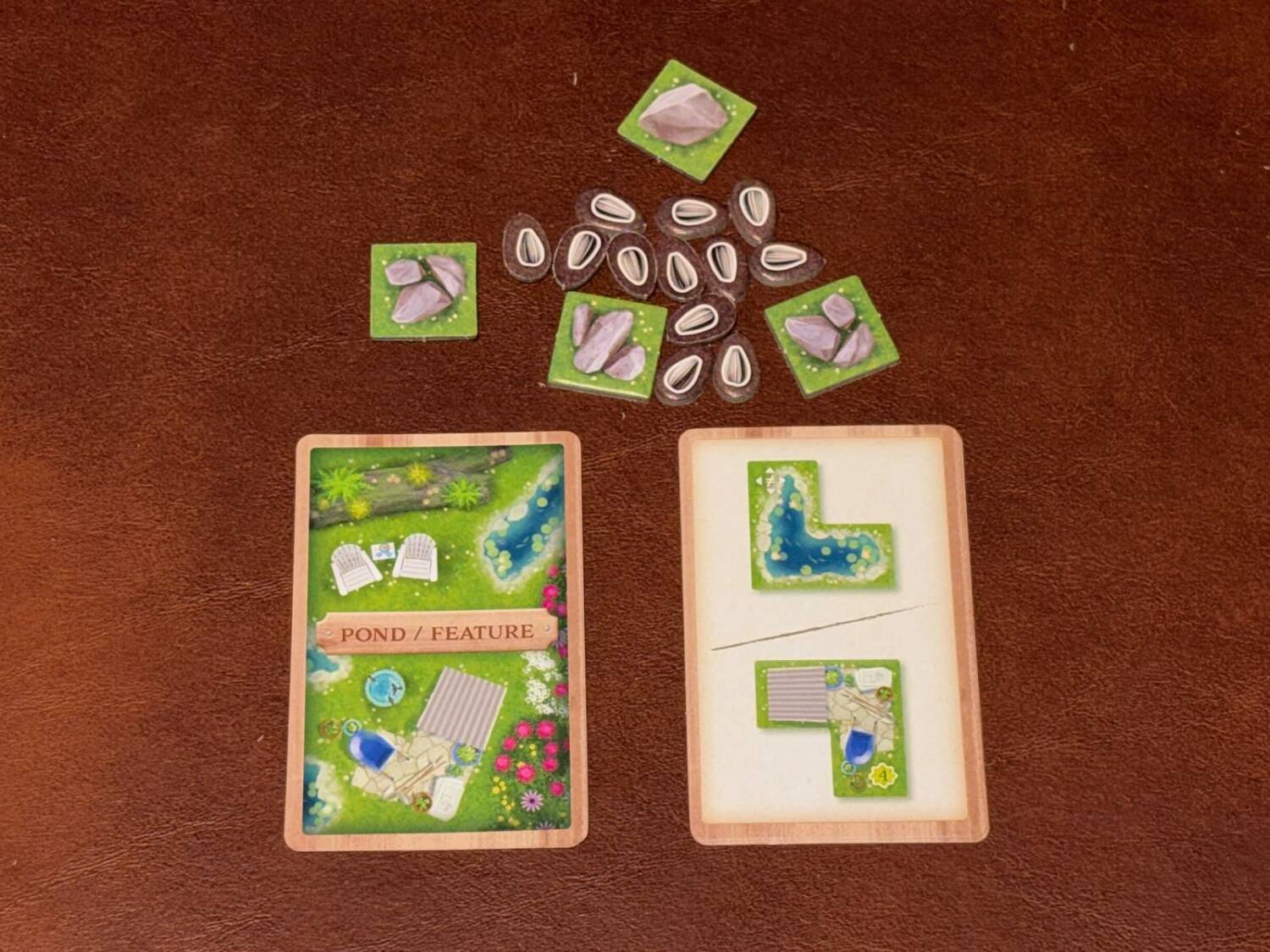 Seeds, Boulders and Pond/Feature Cards