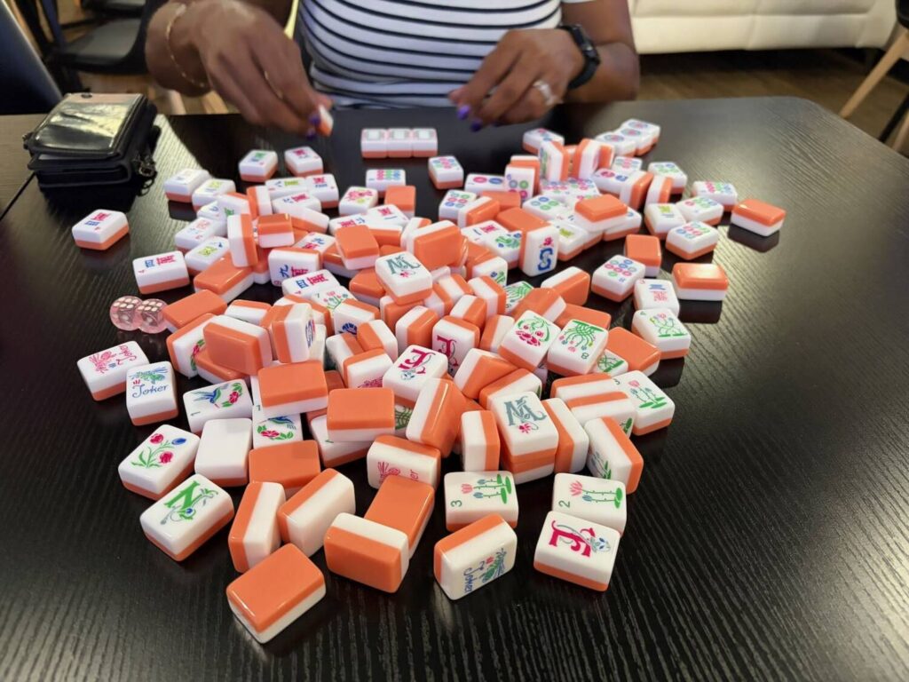Monet's pile of tiles
